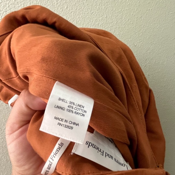 ORCHID DRESS IN TERRACOTTA, Lovers and Friends, size M - Picture 12 of 12